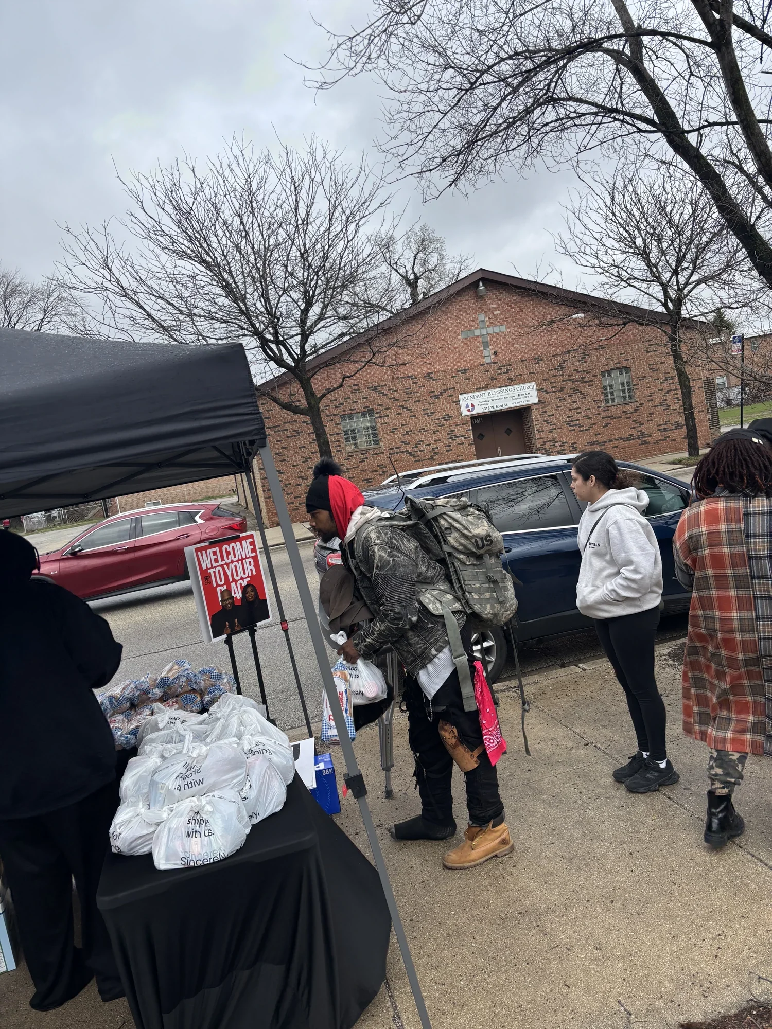 Community distribution partnership — Abundant Blessings Church