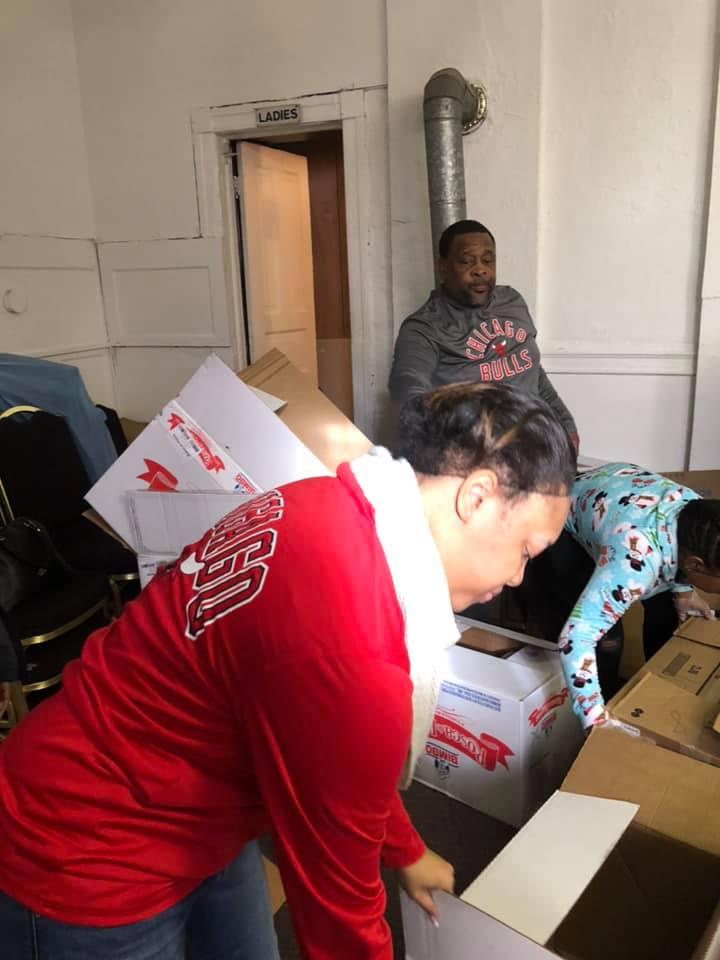 Out serving our community — RE//FORM PLACE CHI in Englewood